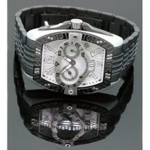 Aqua Master Tonneau 0.50ctw Mens Diamond Watch W315-4