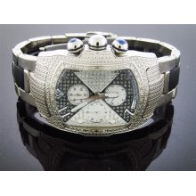 Aqua Master Two Tone Face 20 Diamonds Stainless steel