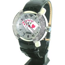 Aqua Master Watches Vegas Poker Mens Diamond Watch