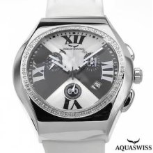 AQUASWISS Stainless Steel 0.25 CTW Color G-I I1-I2 Diamond