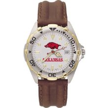 Arkansas All Star Mens (Leather Band) Watch