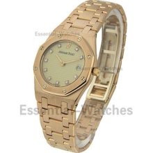 Audemars Piguet Lady's Royal Oak Rose Gold - Very Rare