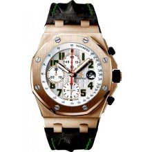 Audemars Piguet Royal Oak White Tapisserie Arabic Dial 26297OROOD101CR01