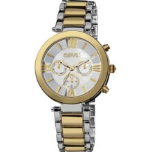 August Steiner As8049tt Step Dial Multifunction Bracelet Womens Watch