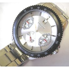 Automatic Mechanical Stainless Steel Case And Bracelet Men's Watch Item 5888