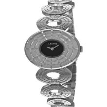 Azzaro Women's 'Sparkling' Black Dial Watch