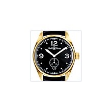 Bell & Ross Vintage 123 Gold Black Mens Watch