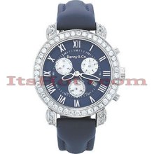 Benny Co Mens Diamond Watches Collection 3ct Navy