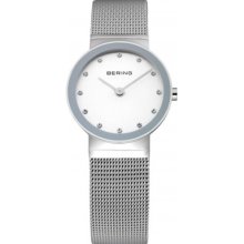 Bering Time 10126-000 Ladies Silver Mesh Watch Rrp Â£99