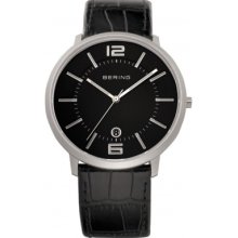 Bering Time 11139-409 Mens All Black Watch Rrp Â£79