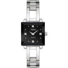 Black Glossy Dial Watch by Bulova