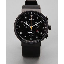 Braun Ceramic Watch: Black One Size Mens Watches