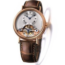 Breguet Tourbillion Mens Manual Wind Watch 3357BR/12/986