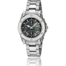 Breil Milano Mantra Chronograph Unisex Black Face Steel Watch Tw0724