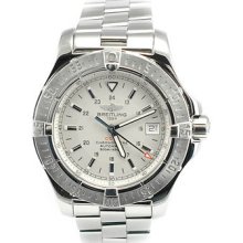 Breitling A17380 Aeromarine Colt Automatic Grey Dial Stainless Steel Men's Watch