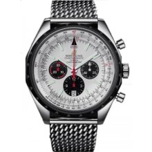 Breitling Chrono-Matic 49 Chronograph Mens Watch A1436002-G658SS