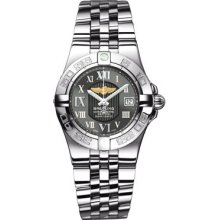 Breitling Galactic 30 Stainless Steel Ladies Watch A71340L2-M523SS