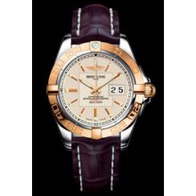 Breitling Galactic 41 Steel/Red Gold Watch #517