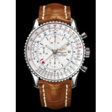 Breitling Navitimer World Steel Watch #409