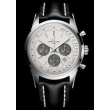 Breitling Transocean Chrono Steel Watch #509