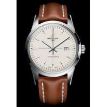 Breitling Transocean Steel Watch #502