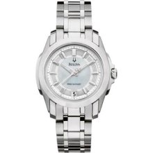 Bulova Precisionist Women's 'longwood' Mother-of-pearl Dial Watch