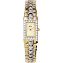 Bulova Women's 98T89 Crystal Watch