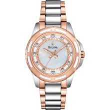 Bulova Womens Diamond 98P134 Watch