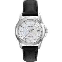 Bulova Women's Precisionist Leather Strap Watch