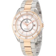 Bulova Women's Winter Park Two Tone Bracelet Quartz Watch 98m113