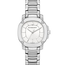 Burberry The Britain Bracelet Watch, 34mm Silver