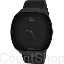 Calvin Klein Appeal K0w23702 | Black Leather & Dial | 44mm X 42mm | 30m |