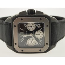 Cartier Mens PVD Santos 100 Chronograph.