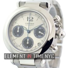 Cartier Pasha Collection Pasha C Chronograph Stainless Steel 36mm