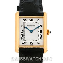 Cartier Tank Classic 18k Yellow Gold Quartz Watch