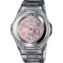 Casio baby-g analog digital watch bga100-8b