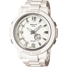 Casio Baby-g Bga-300-7a1jf Neon Dial Auto Calendar World Time Women's Watch