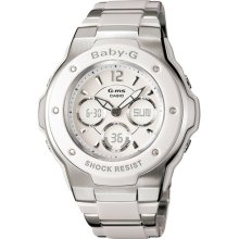 Casio Baby-g G-ms Analog & Digital Msg-300c-7b1jf Women Ladies Japan