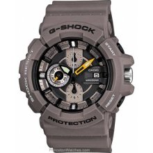 Casio G-Shock Analog Blockade Chronograph Matte Grey with GAC100-8A