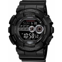 Casio g-shock blackout military watch gd100-1b