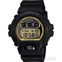 Casio G-shock Dw6900mr-1 Metallic Mirrored Series Black Watch