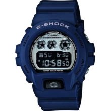 Casio G-shock Metallic Dial Series Blue Dw-6900hm-2jf Ships From Japan