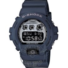 Casio G-Shock wrist watches: G-Shock Vintage Blue dw6900hm-2