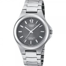 Casio Lin-163-8avef Quartz Analogue Watch Lineage Titanium Bracelet Rrp Â£60.00