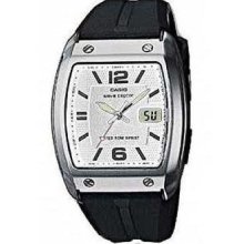 Casio Wave Ceptor Wvq-202h-7b Man Wrist Watch White Dial Resin Zxc