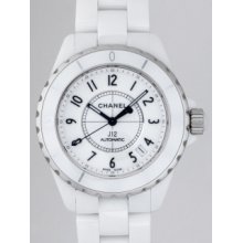 Chanel H0970 J12 White Ceramic 38mm Automatic Bp Retail 5,600