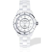 Chanel Unisex J12 Classic White Dial Watch H2981