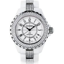 Chanel Women's J12 Jewelry White Dial Watch H1422