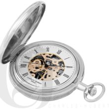 Charles Hubert Paris Two-Tone Mechanical Pocket Watch 3822