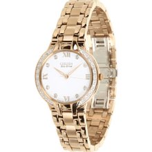 Citizen Eco-Drive Bella 3-Hand with Diamonds Women's watch #EM0123-50A